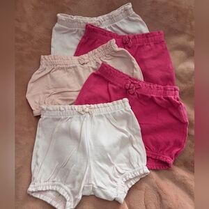 Charming Pink Shorts Set For Toddlers